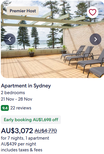 Apartment in Sydney