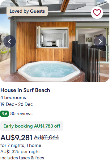 House in Surf Beach